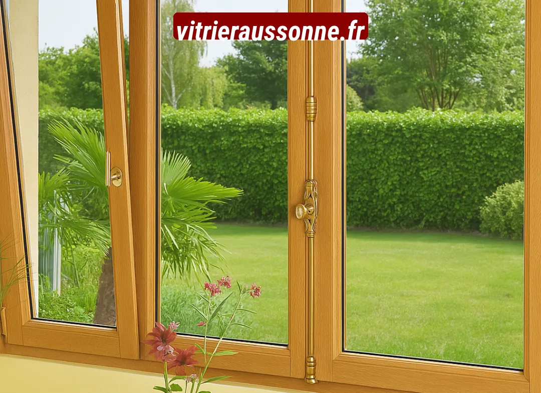 Installation de fenêtre en bois sur mesure Aussonne