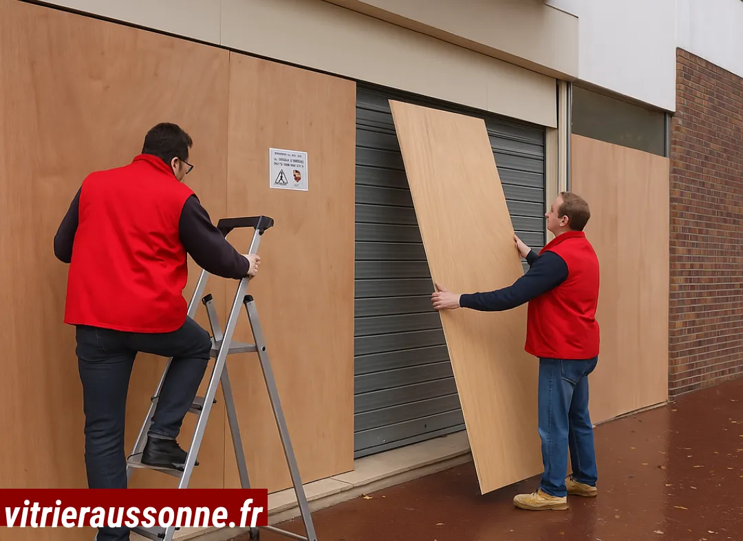 Mise en sécurité fermeture provisoire Aussonne